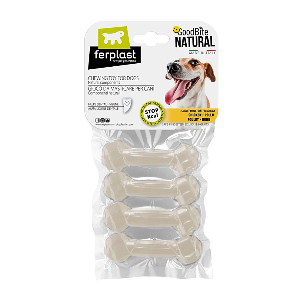 Ferplast GOODBITE NATURAL CHICKEN BONE 3 Ferplast GOODBITE NATURAL CHICKEN BONE
