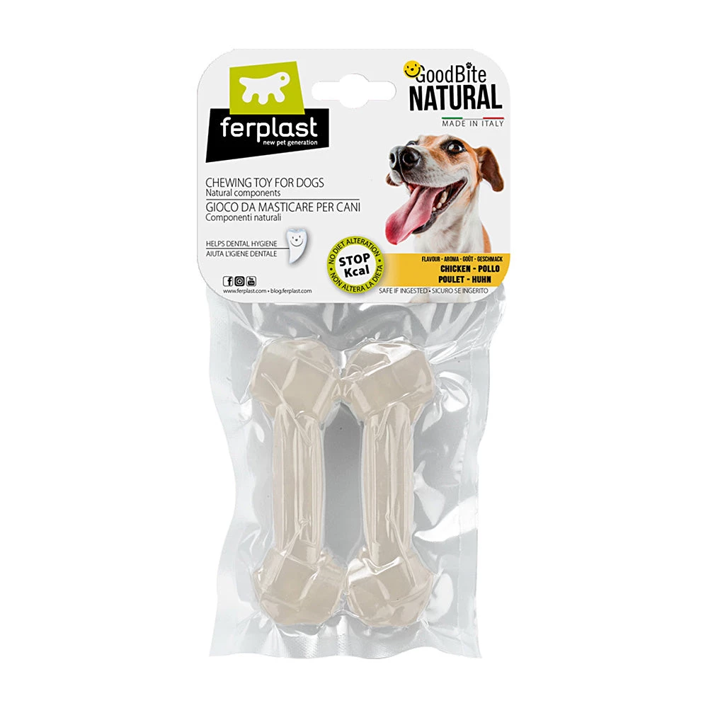 Ferplast GOODBITE NATURAL CHICKEN BONE 6 Ferplast GOODBITE NATURAL CHICKEN BONE